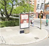 Mupi en Av. Cristóbal Colón, Huelva